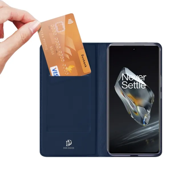 DUX Zaklápacie puzdro pre OnePlus 12 modré