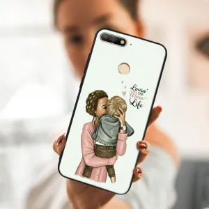 MY ART Ochranný kryt pre Huawei Y6 Prime 2018 MOM LIFE (118)