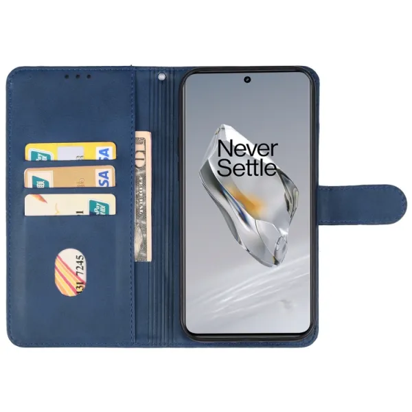 SMOOTH Peňaženkové puzdro pre OnePlus 12 modré