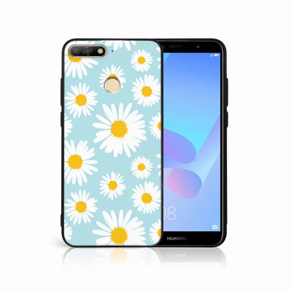 MY ART Ochranný kryt pre Huawei Y6 Prime 2018 CAMOMILE (124)
