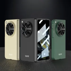 GKK Plastový kryt so sklom pre vonkajší displej OnePlus Open zlatý