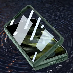 GKK Plastový kryt so sklom pre vonkajší displej OnePlus Open zlatý