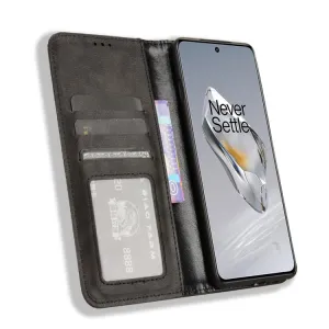 BUSINESS Peňaženkový kryt pre OnePlus 12R čierny