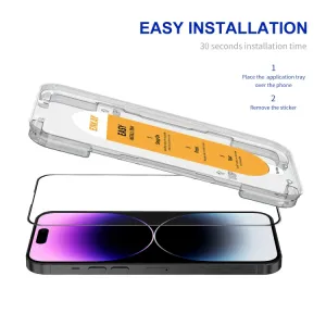 ENKAY 3D Tvrdené ochranné sklo pre Apple iPhone 14 Pro