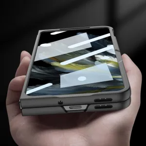 GKK Plastový kryt so sklom pre vonkajší displej OnePlus Open zlatý