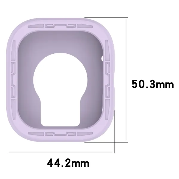 TPU HALF COVER Kryt pre Redmi Watch 4 modrý