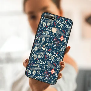 MY ART Kryt s vianočným dizajnom Huawei Y6 Prime 2018 MISTLETOE (070)
