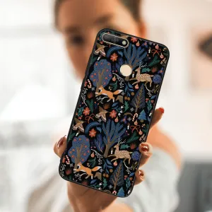 MY ART Kryt s vianočným dizajnom Huawei Y6 Prime 2018 WINTER (071)