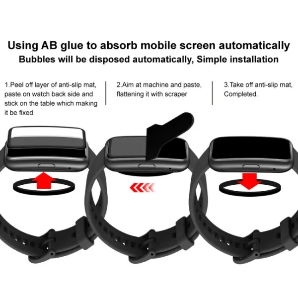IMAK 3D Flexibilné sklo pre Honor Watch 4