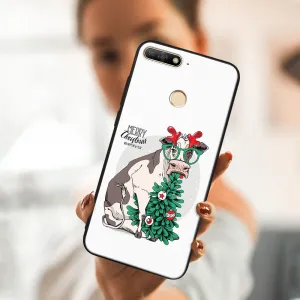 MY ART Kryt s vianočným dizajnom Huawei Y6 Prime 2018 MERRY CHRISTMAS (074)