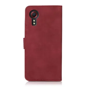 KHAZNEH MATTE Zaklápacie puzdro Samsung Galaxy Xcover 7 červené