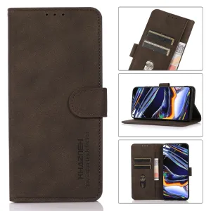 KHAZNEH MATTE Zaklápacie puzdro pre Motorola Edge 50 Ultra hnedé