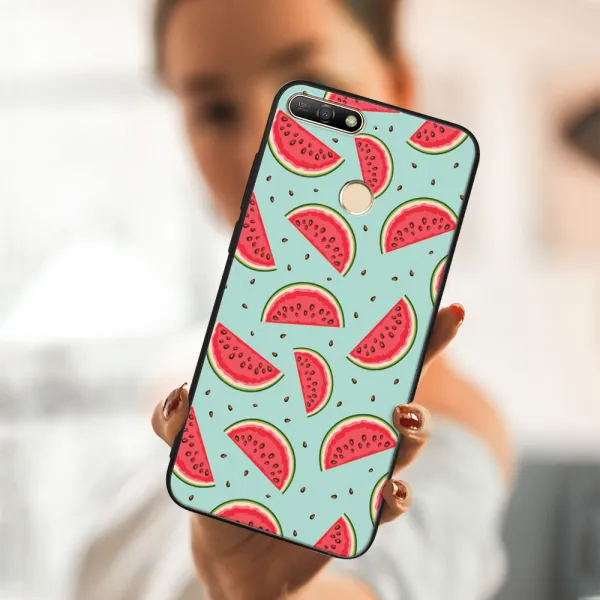 MY ART Ochranný kryt pre Huawei Y6 Prime 2018 WATERMELON (120)