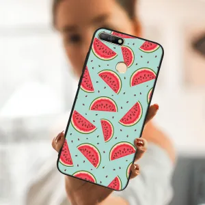 MY ART Ochranný kryt pre Huawei Y6 Prime 2018 WATERMELON (120)