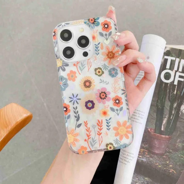 BLOOM Ochranný kryt pre Apple iPhone 14 Plus FLORAL