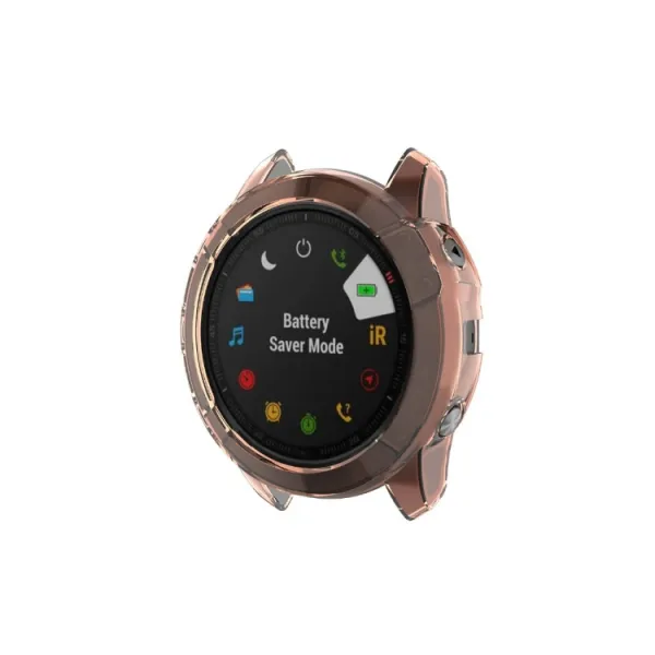 TPU HALF COVER Kryt pre Garmin Fenix 6X / 6X Pro oranžový