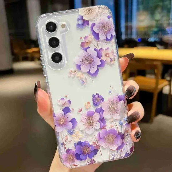 BLOOM Ochranný kryt pre Samsung Galaxy S23 Plus 5G PURPLE