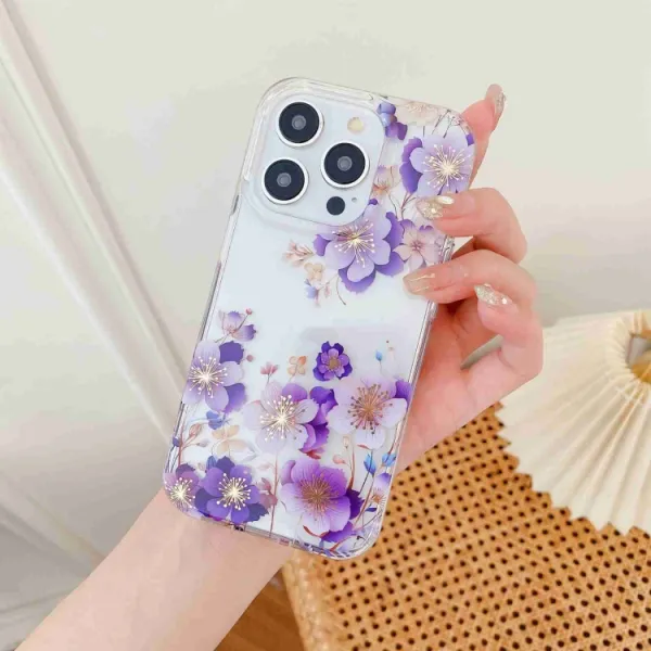 BLOOM Ochranný kryt pre Apple iPhone 14 Plus PURPLE