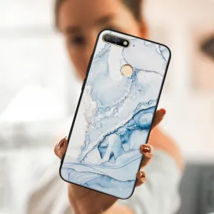 MY ART Ochranný kryt pre Huawei Y6 Prime 2018 LIGHT BLUE (149)