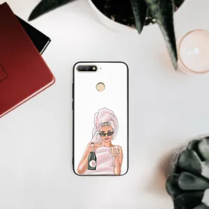 MY ART Ochranný kryt pre Huawei Y6 Prime 2018 CHAMPAGNE (134)