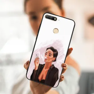 MY ART Ochranný kryt pre Huawei Y6 Prime 2018 CIGARETTE (135)