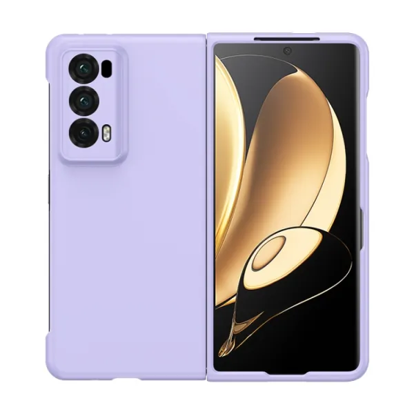 PLASTIC Ochranný plastový kryt pre Honor Magic V2 fialový