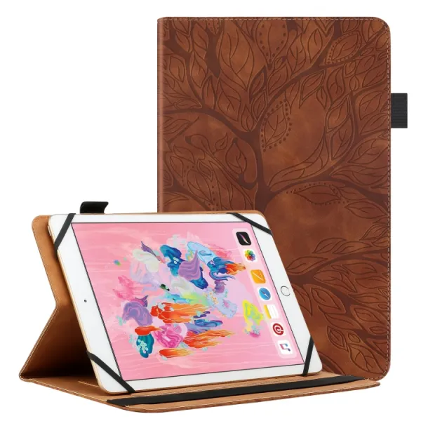 ART TREE Zaklápacie puzdro pre tablet s uhlopriečkou 8" hnedé