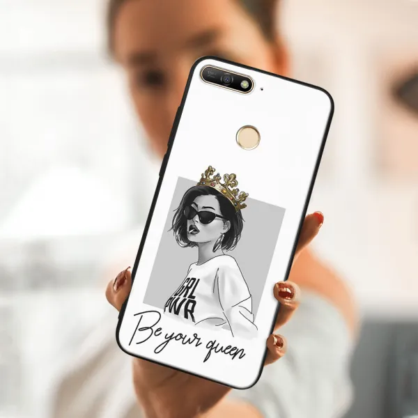 MY ART Ochranný kryt pre Huawei Y6 Prime 2018 QUEEN (139)