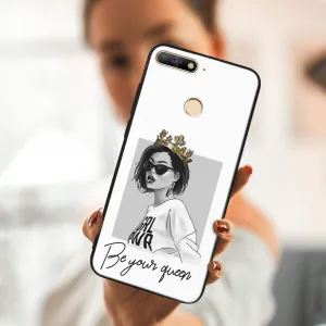 MY ART Ochranný kryt pre Huawei Y6 Prime 2018 QUEEN (139)