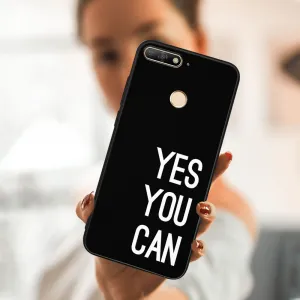 MY ART Ochranný kryt pre Huawei Y6 Prime 2018 YOU CAN (171)