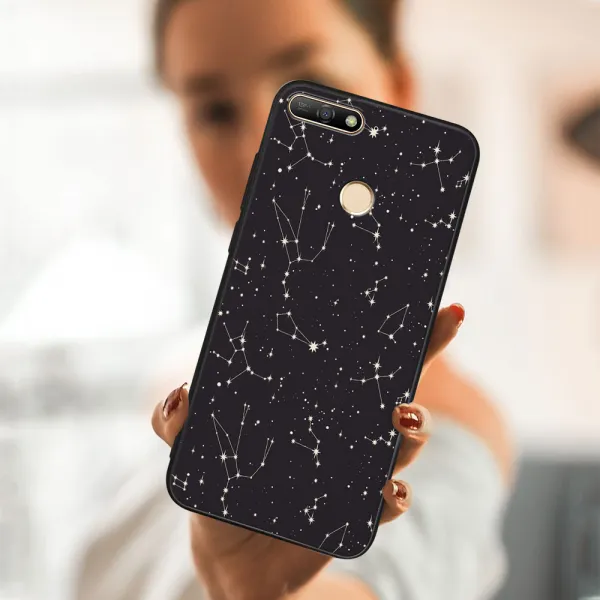 MY ART Ochranný kryt pre Huawei Y6 Prime 2018 STARRY (173)