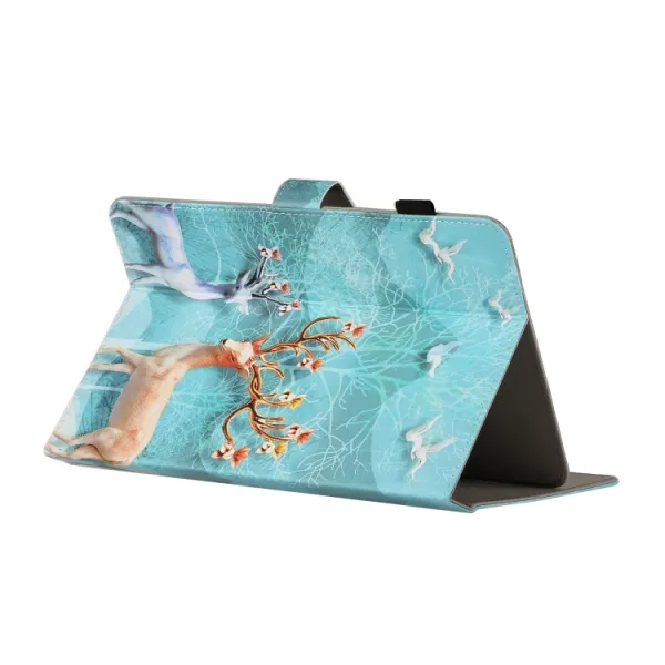 ART Zaklápacie puzdro pre tablet s uhlopriečkou 8" DEER