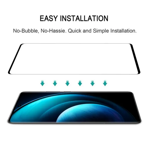 3D Tvrdené ochranné sklo pre Vivo X100 Pro 5G