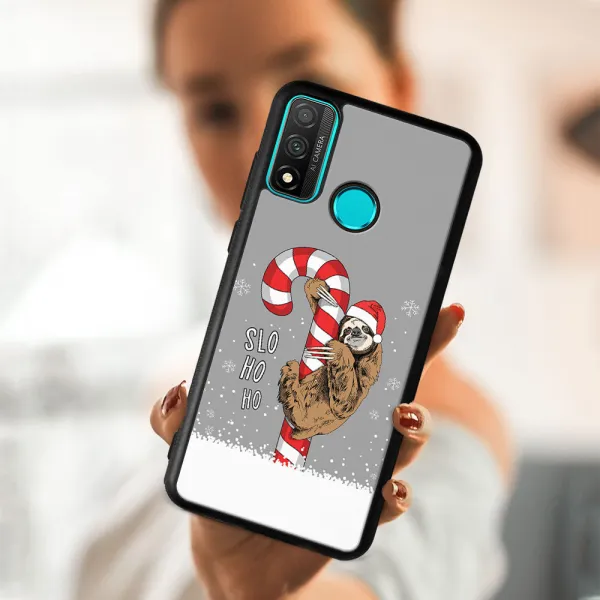 MY ART Kryt s vianočným dizajnom Huawei P Smart 2020 CANDY (076)
