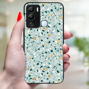 MY ART Ochranný kryt pre Infinix Hot 12i BLUE TERRAZZO (164)