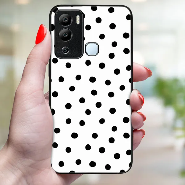 MY ART Ochranný kryt pre Infinix Hot 12i DOTS (168)
