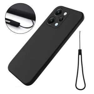 RUBBER Ochranný kryt pre Xiaomi Redmi 12 čierny