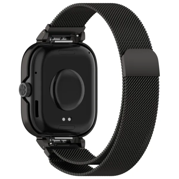 SET MILANESE Kovový obal na hodinky + remienok CMF Watch Pro čierny