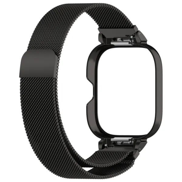 SET MILANESE Kovový obal na hodinky + remienok CMF Watch Pro čierny