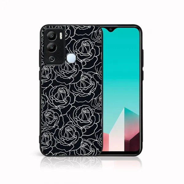 MY ART Ochranný kryt pre Infinix Hot 12i ROSES (172)