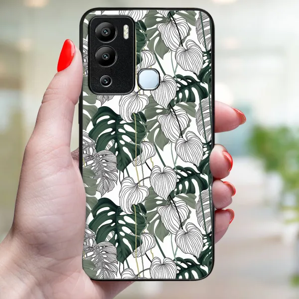 MY ART Ochranný kryt pre Infinix Hot 12i LEAF (175)
