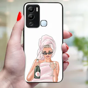 MY ART Ochranný kryt pre Infinix Hot 12i CHAMPAGNE (134)