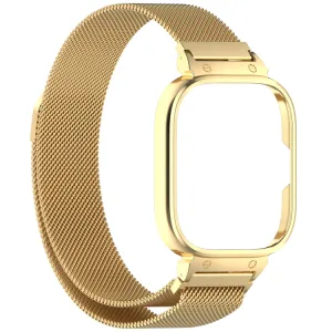 SET MILANESE Kovový obal na hodinky + remienok CMF Watch Pro zlatý