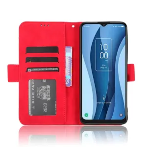 SLOT Peňaženkový obal pre TCL 40 NXTPAPER 5G červený