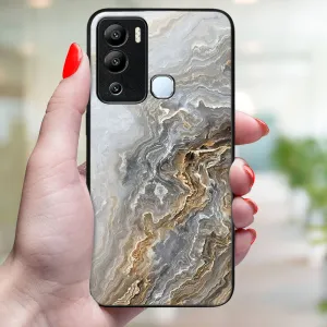 MY ART Ochranný kryt pre Infinix Hot 12i BEIGE (151)