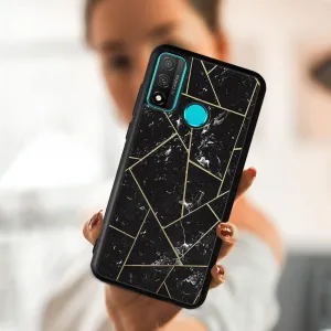 MY ART Ochranný kryt pre Huawei P Smart 2020 POLYGONAL (150)
