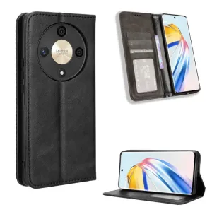 BUSINESS Peňaženkový kryt pre Honor Magic6 Lite 5G čierny