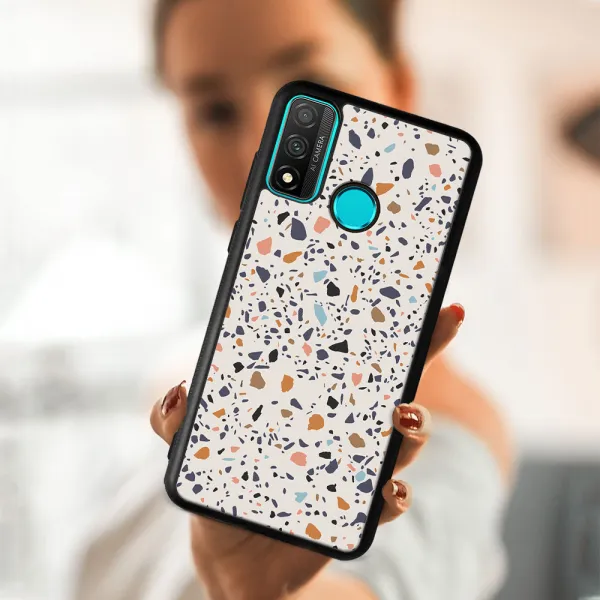 MY ART Ochranný kryt pre Huawei P Smart 2020 BEIGE TERRAZZO (162)
