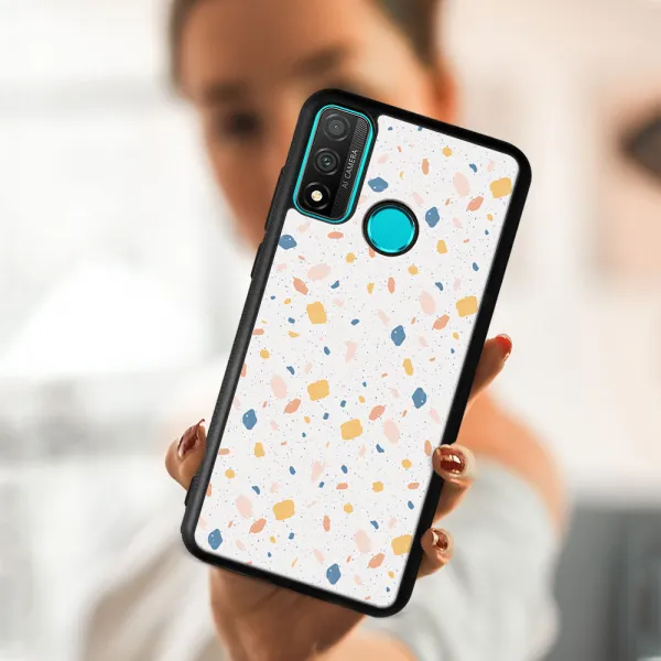 MY ART Ochranný kryt pre Huawei P Smart 2020 ORANGE TERRAZZO (165)
