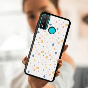 MY ART Ochranný kryt pre Huawei P Smart 2020 ORANGE TERRAZZO (165)